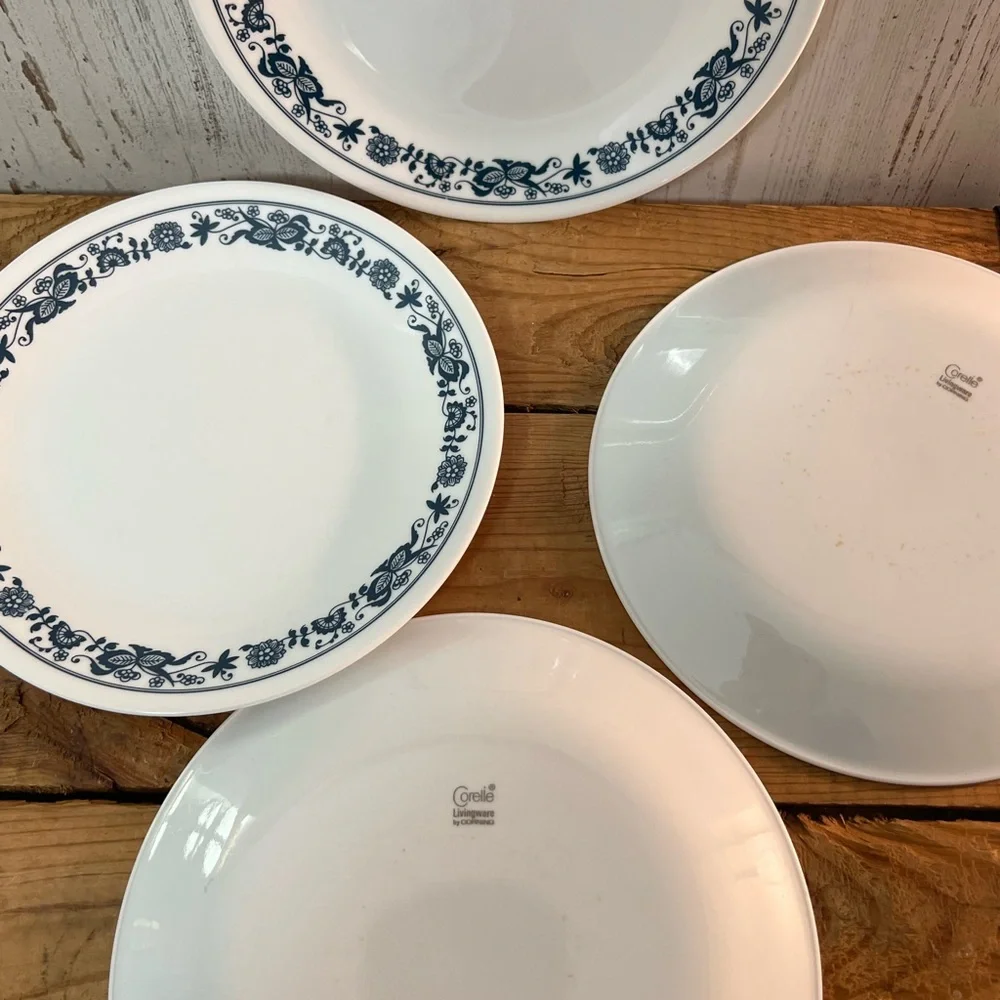 Corelle old town blue plates 8.5 replacement
